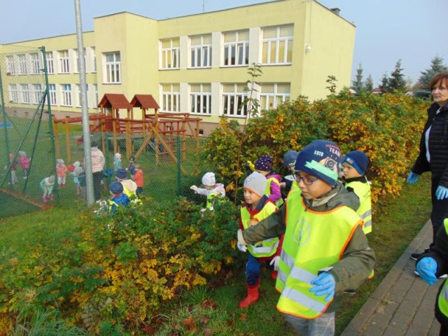 Akcja Sprzątania Świata w Przedszkolu Miejskim w Olsztynku